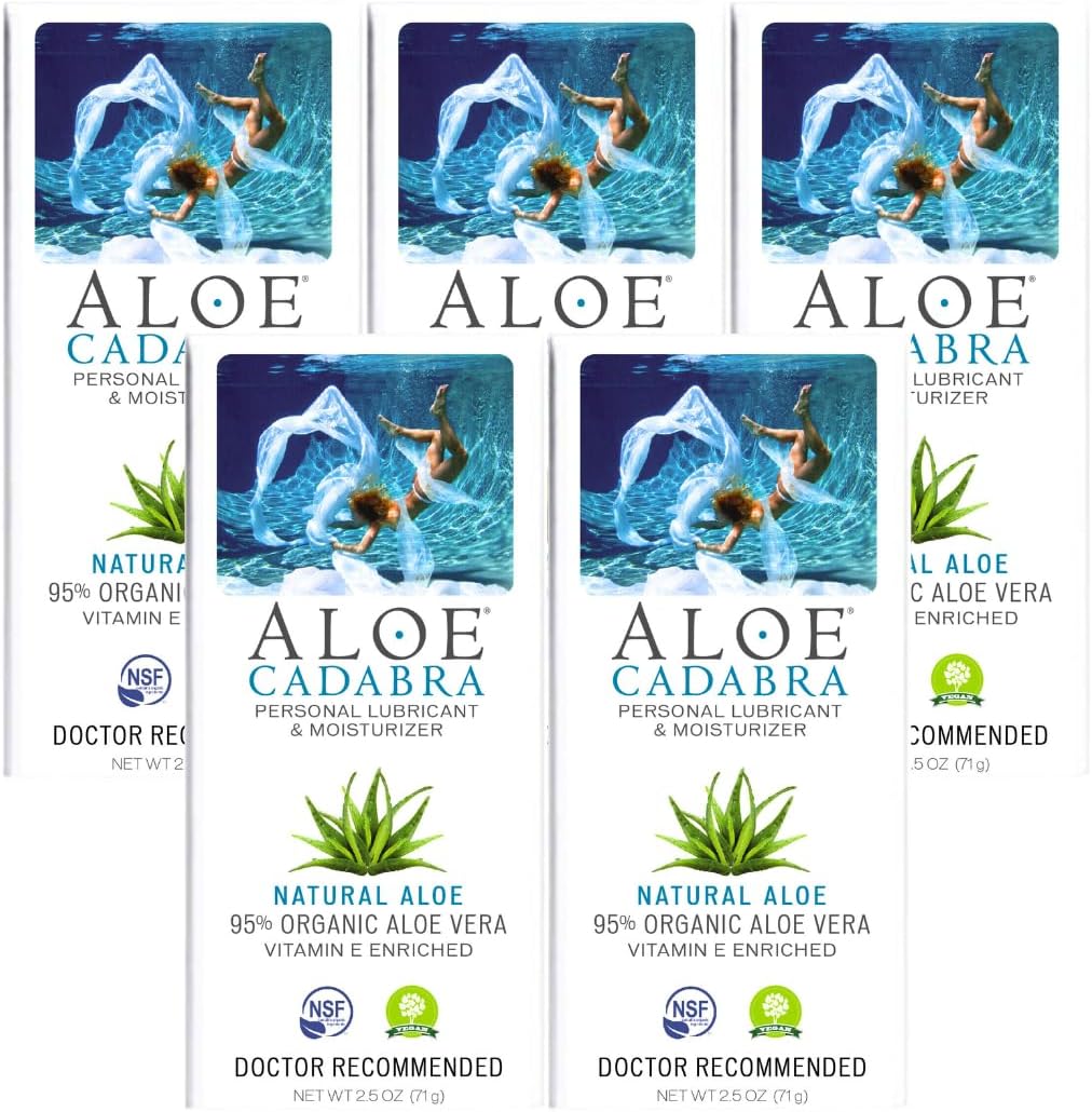 Aloe Cadabra Natural Water-Based Personal Lubricant for Couples