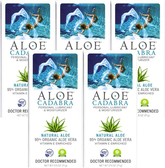 Aloe Cadabra Natural Water-Based Personal Lubricant for Couples