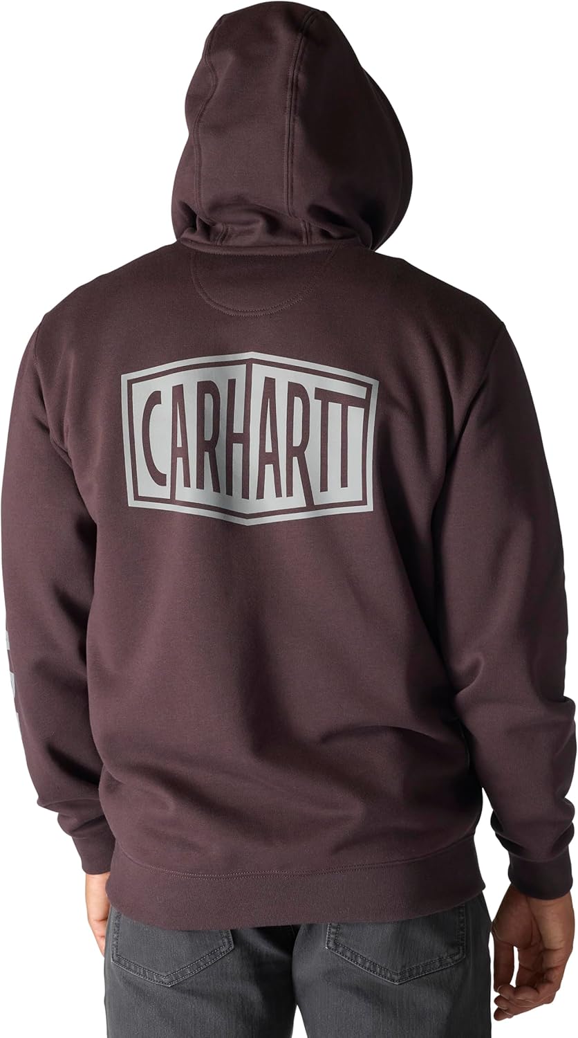 Carhartt Men's Rain Defender Midweight Logo Graphic Sweatshirt Review