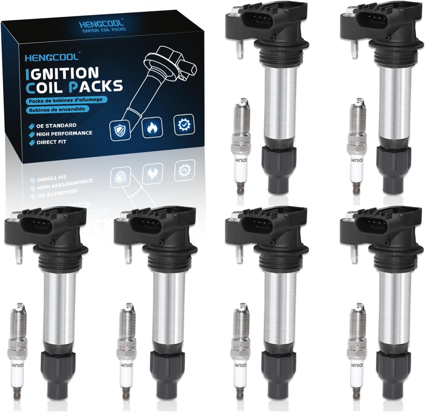 Ignition Coil Packs and Spark Plugs for Chevrolet and GMC Vehicles
