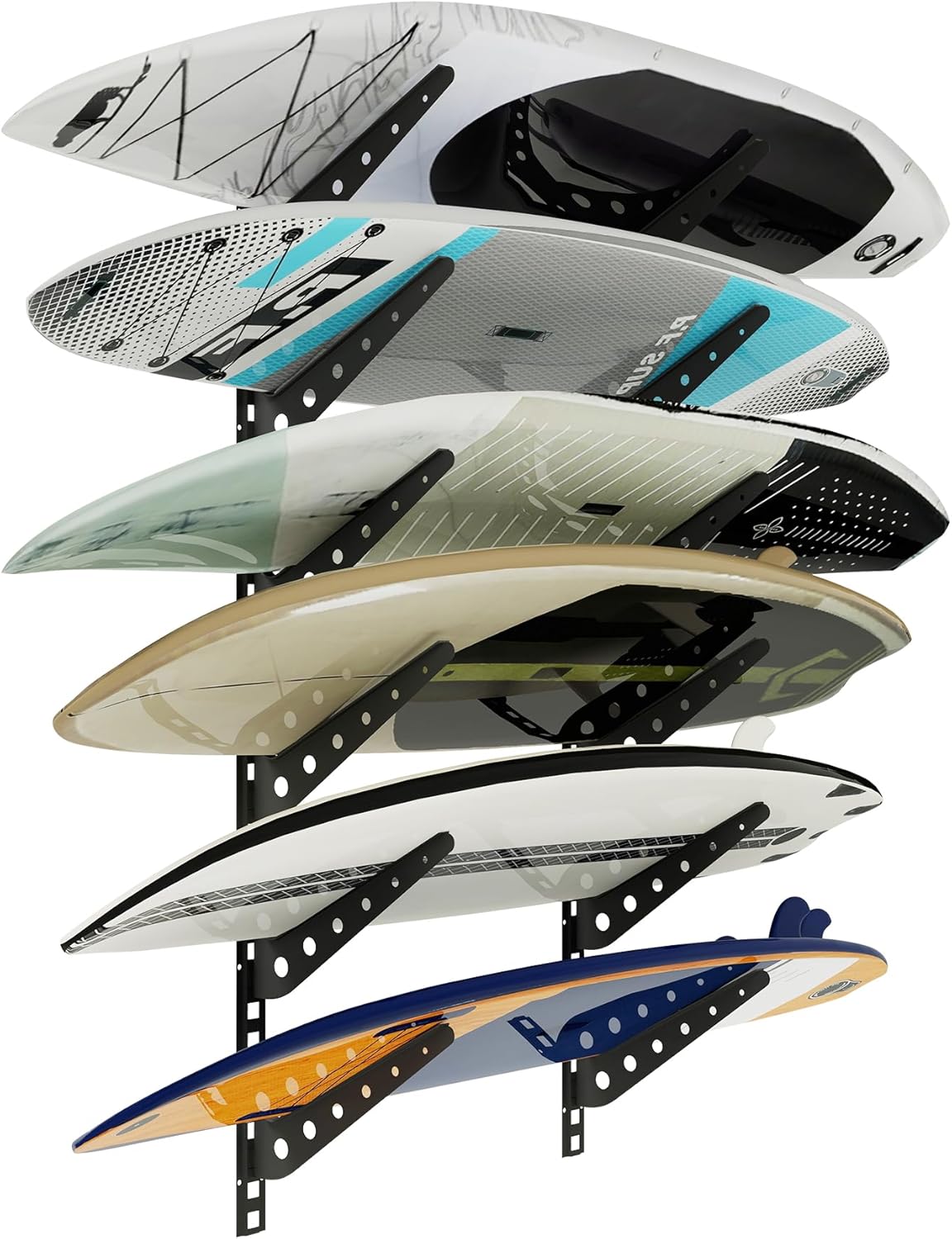 Neorexon Adjustable Surfboard Rack - Maximize Board Storage!
