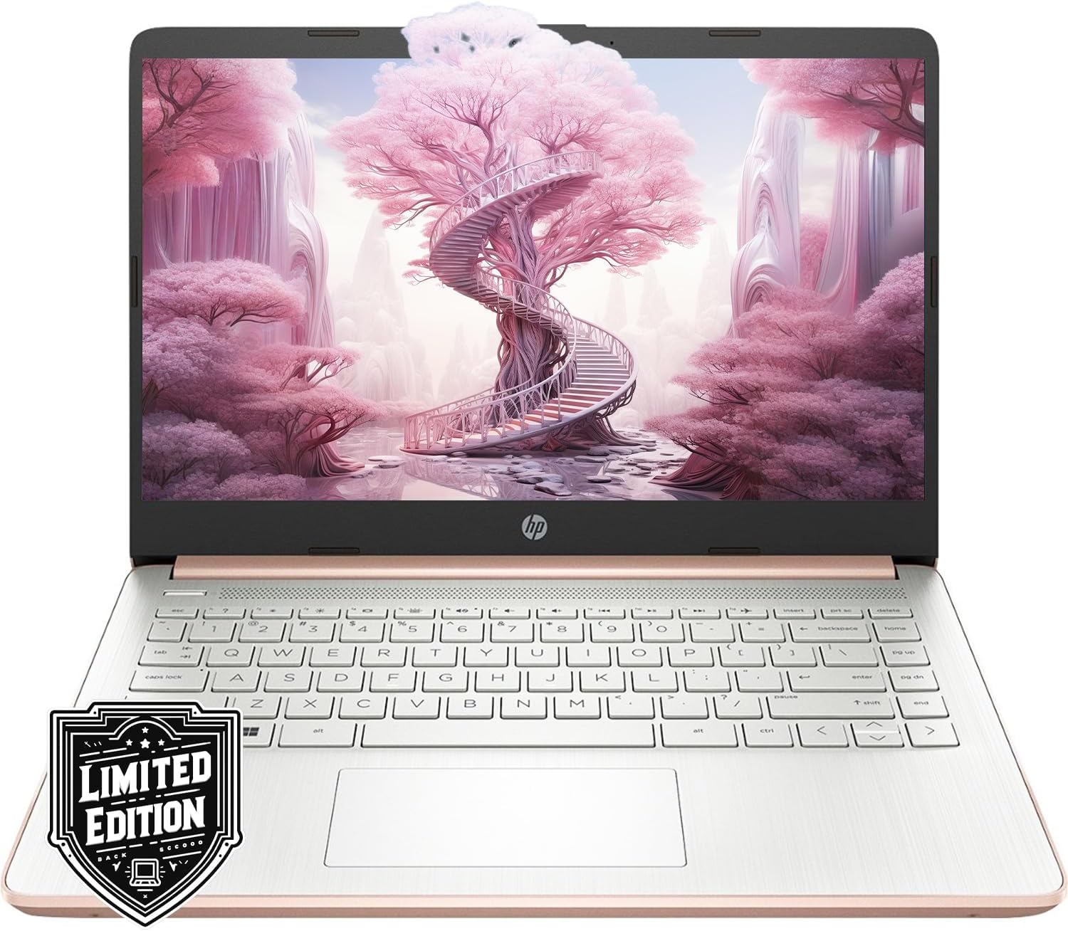 HP 14 HD Laptop with Microsoft 365 and Long Battery Life