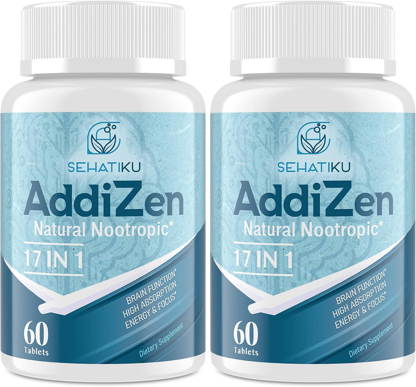 17-in-1 Brain Supplement for Memory and Focus with Natural Nootropics
