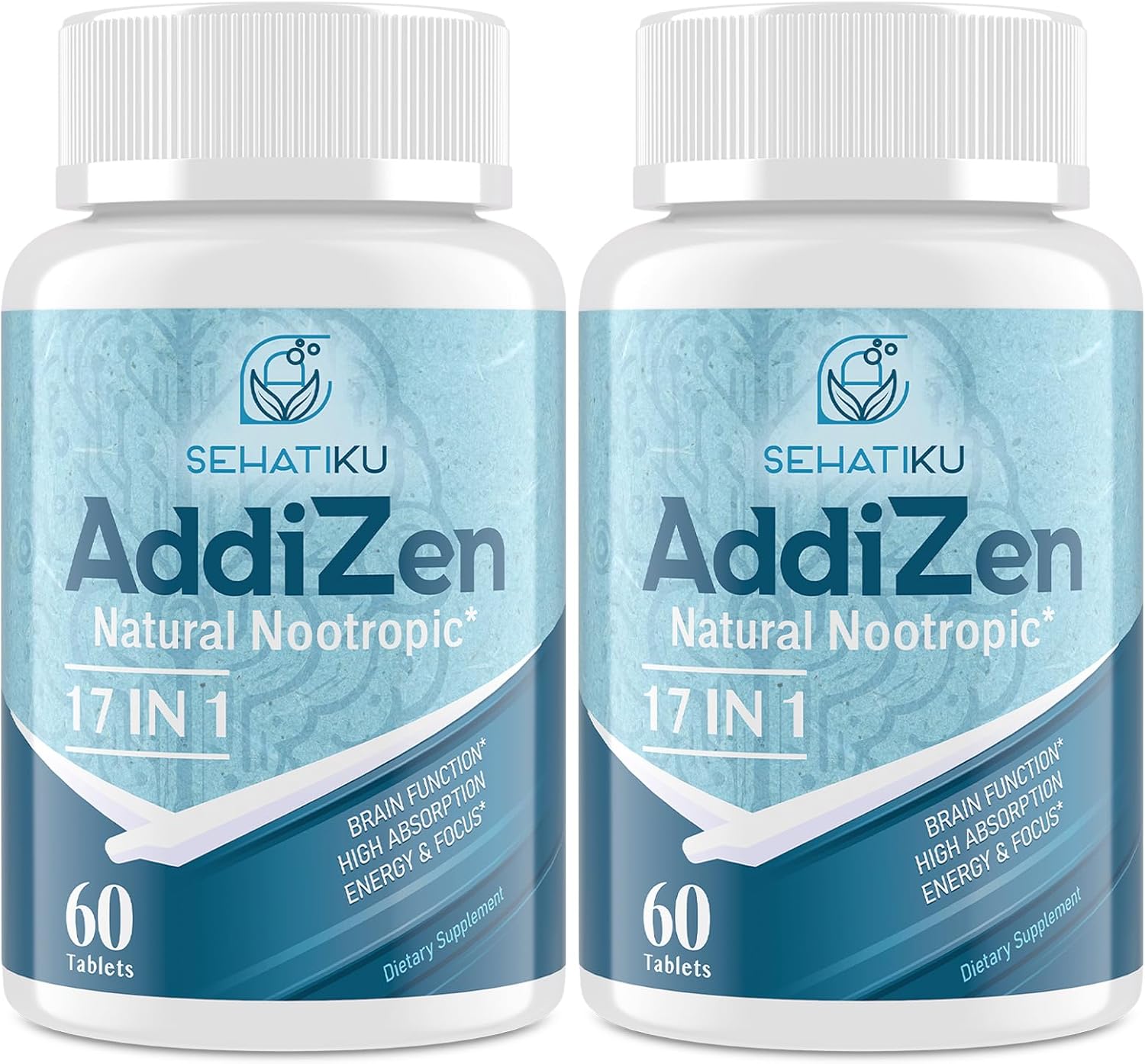 17-in-1 Brain Supplement for Memory and Focus with Natural Nootropics