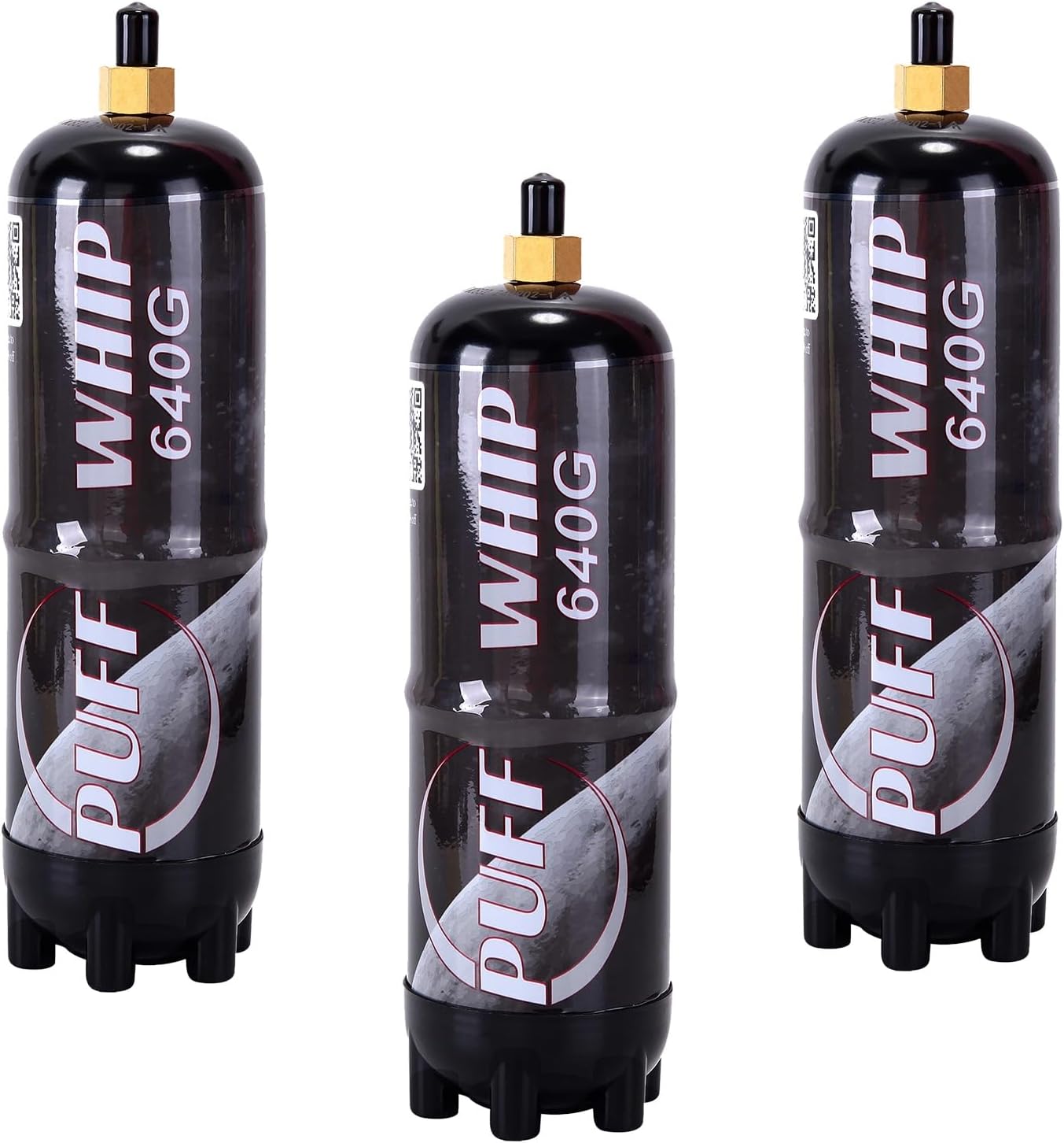 3-Pack Nitrous Oxide Chargers by Select Whip