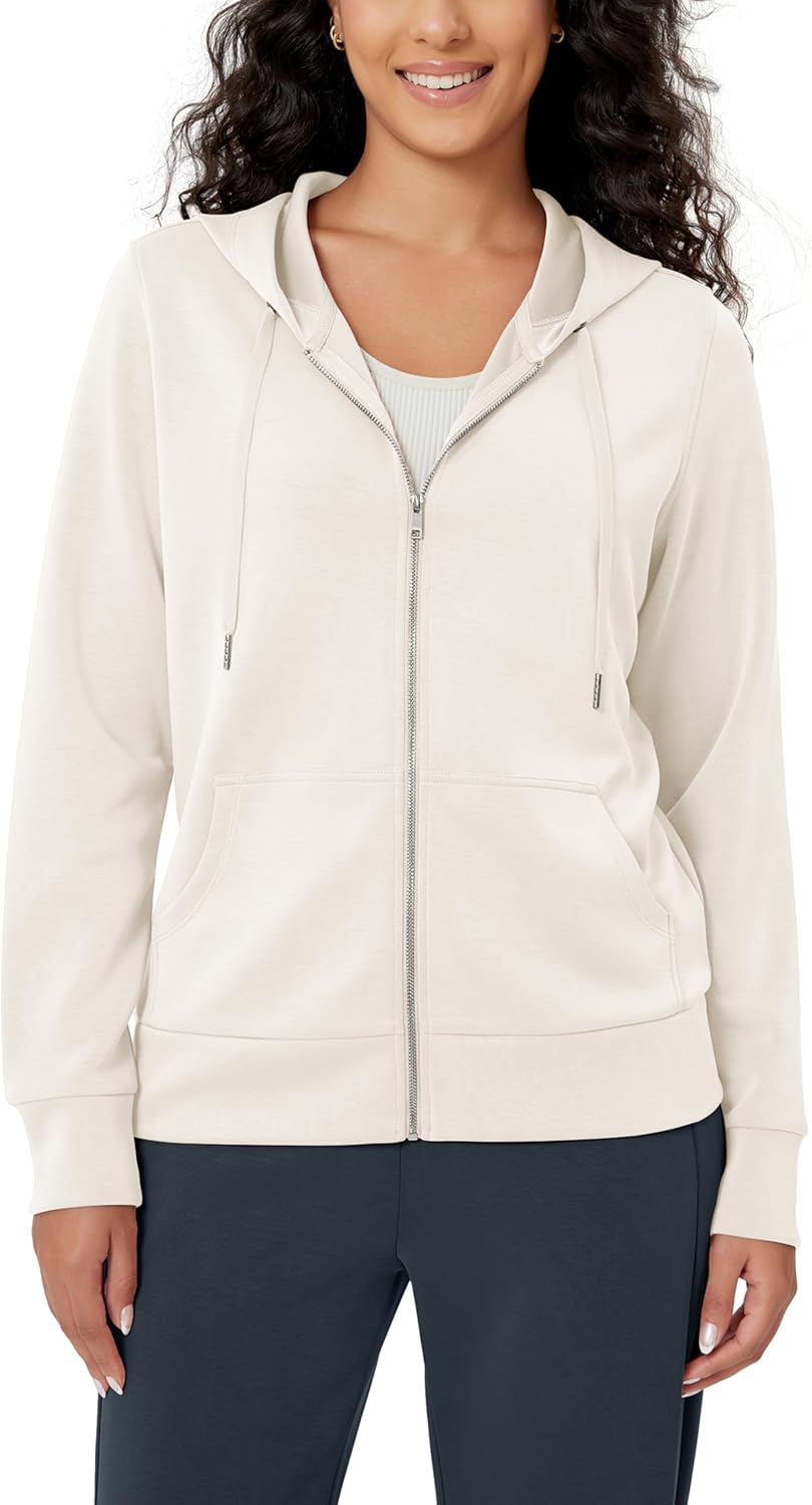 Cozy Fall Essential: ODODOS Soft Hoodie Jacket