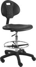 BenchPro Deluxe Polyurethane Chair with 18in Adjustable Footring