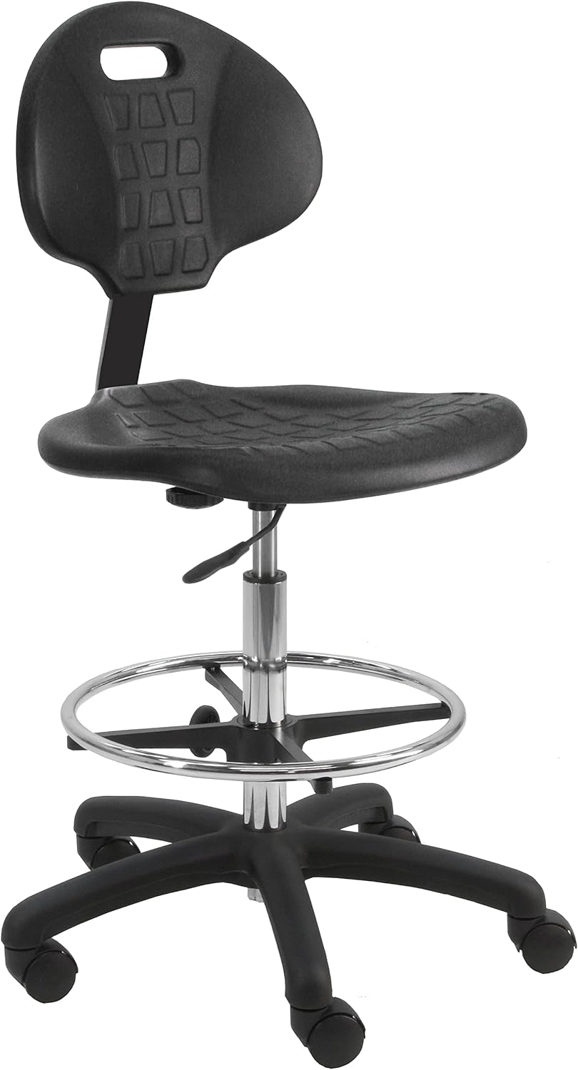 BenchPro Deluxe Polyurethane Chair with Adjustable Footring