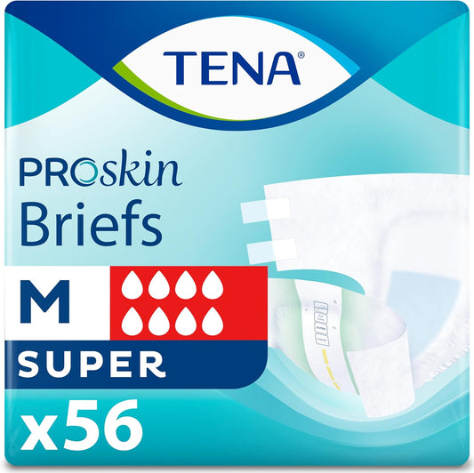 TENA ProSkin Medium Adult Diapers - 56 ct - Maximum Absorbency