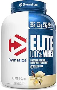 Dymatize Elite Whey Protein Powder for Optimal Muscle Recovery