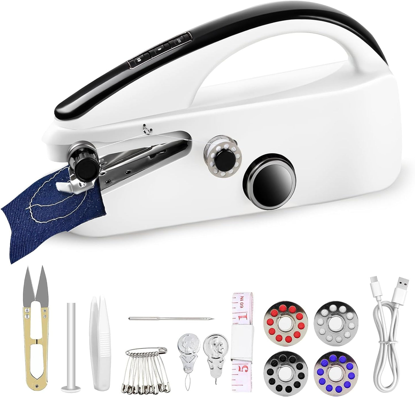 Handheld Sewing Machine for Beginners - Easy to Use Mini Device