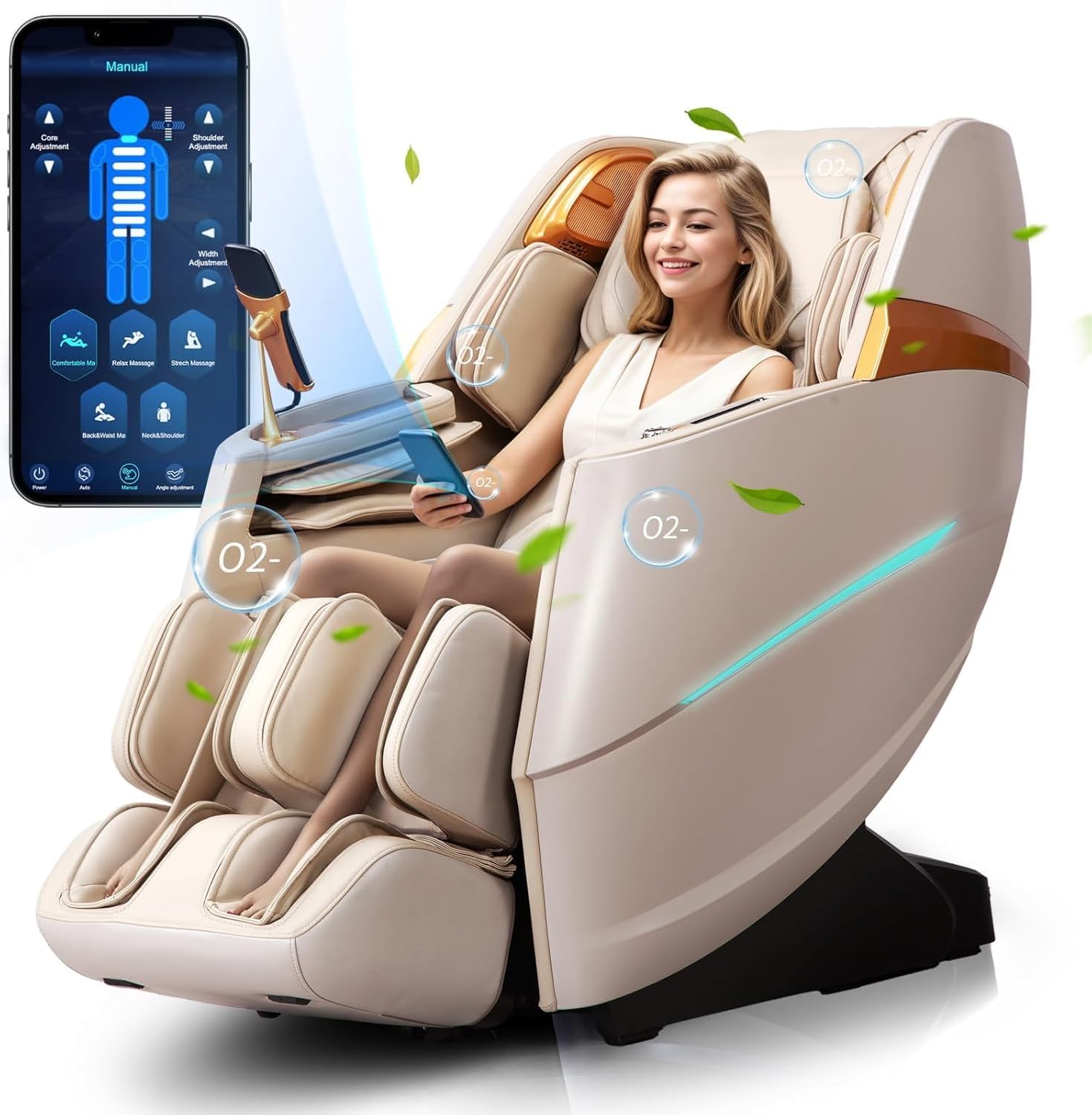 HealthRelife 4D Massage Chair - Ultimate Relaxation