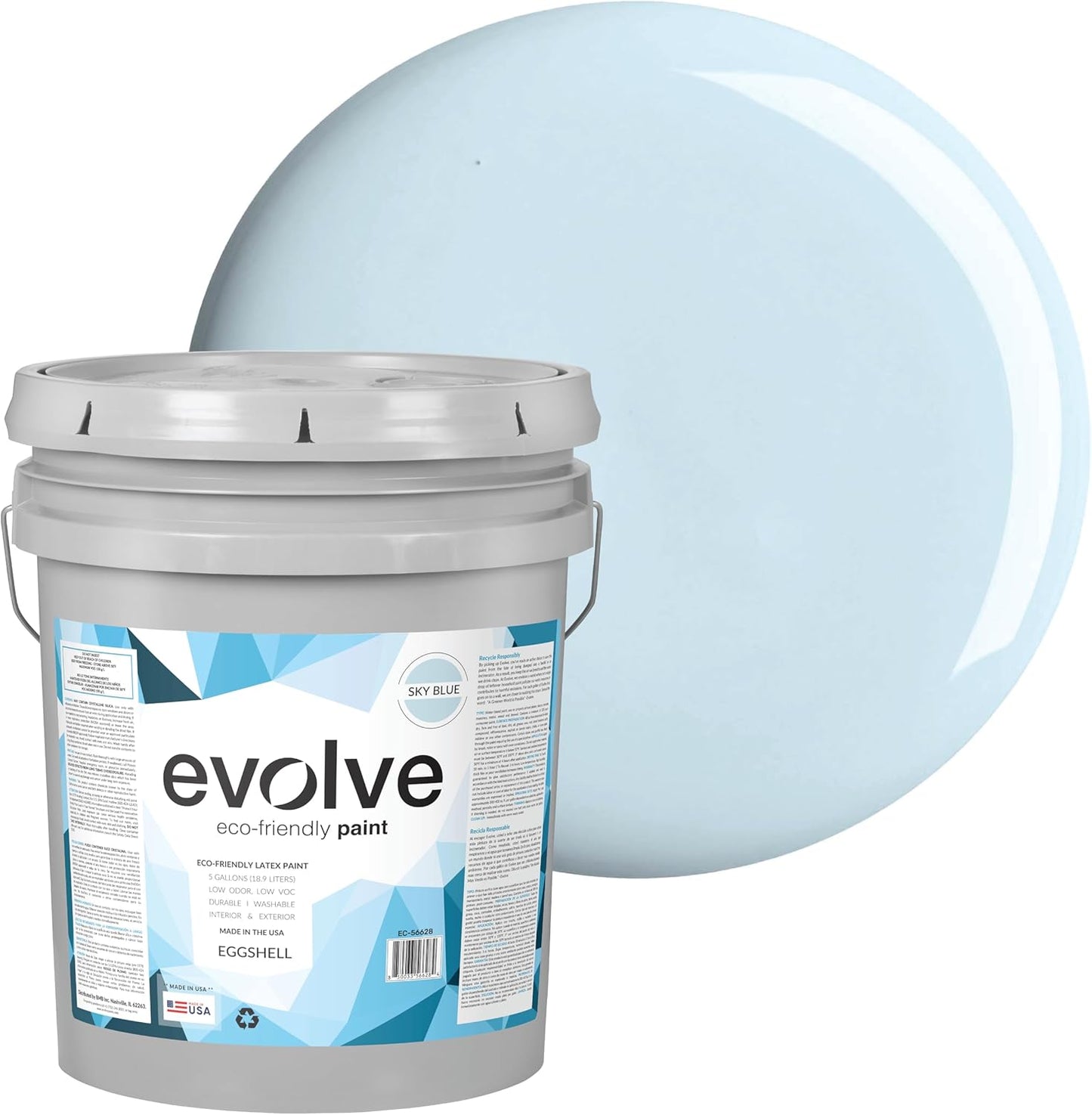 EVOLVE Paint & Primer: Eco-Friendly Low Sheen for Interiors