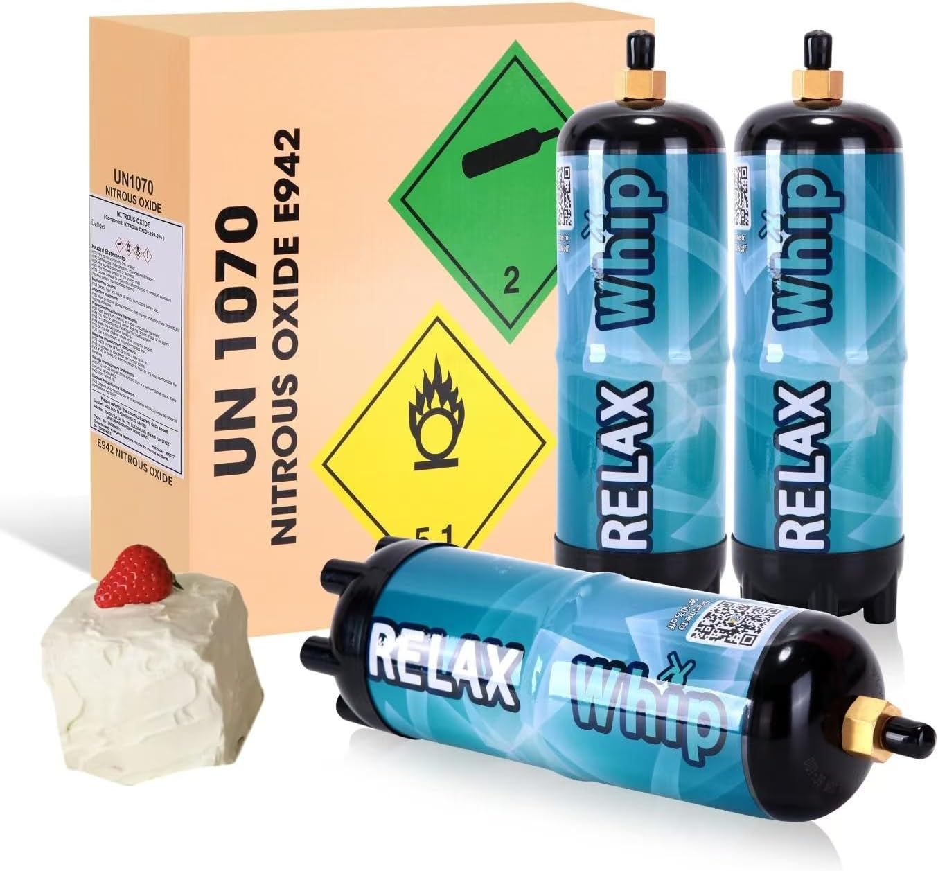 Whippets Nitrous Tank: Fast Whipped Cream Refills