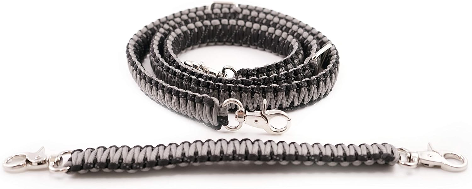Wilbur's Finest Firefighter EMS Police Radio Strap 60in Paracord