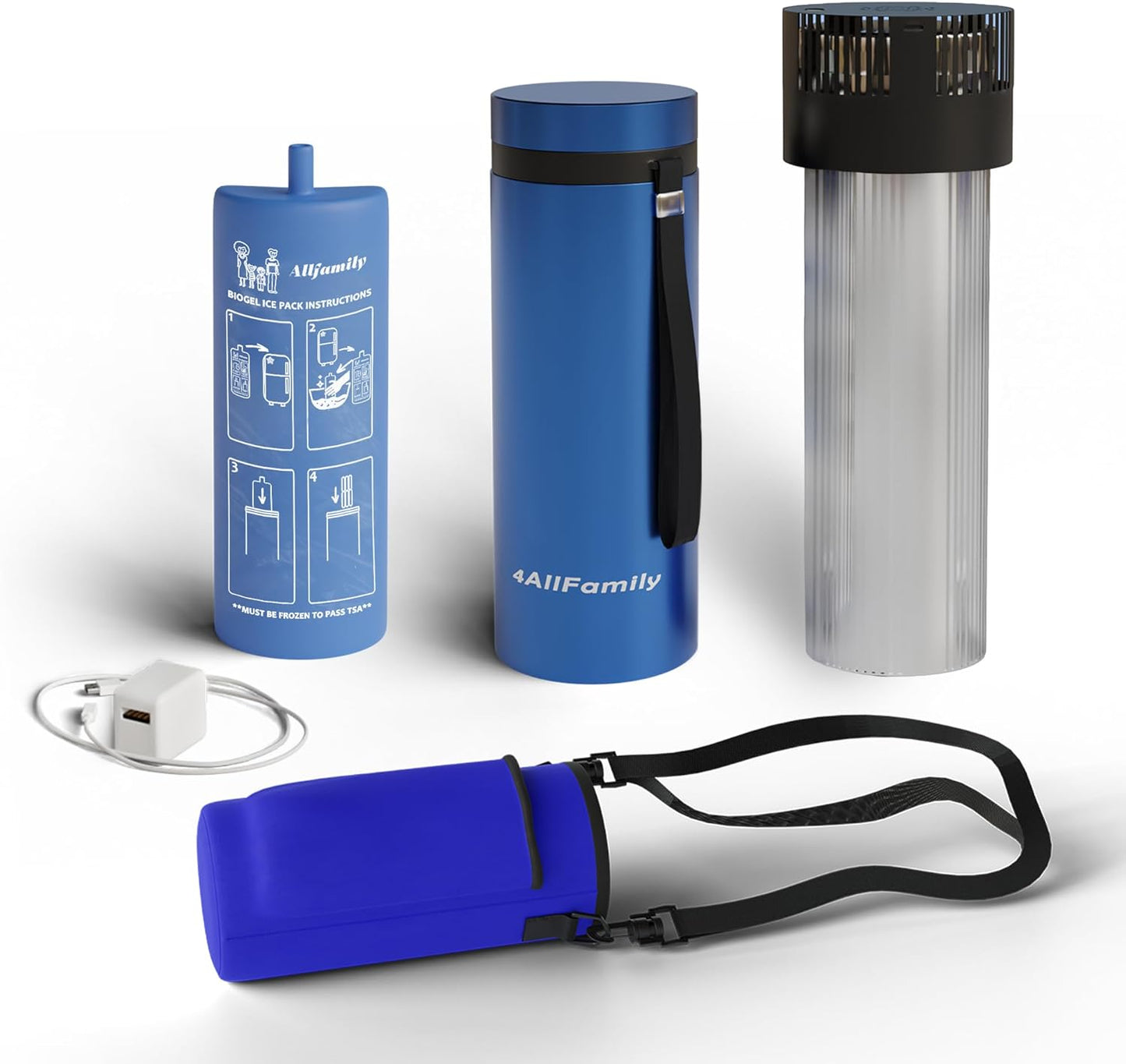 4ALLFAMILY Voyager Auto Shut Off Cooler for Travel Needs