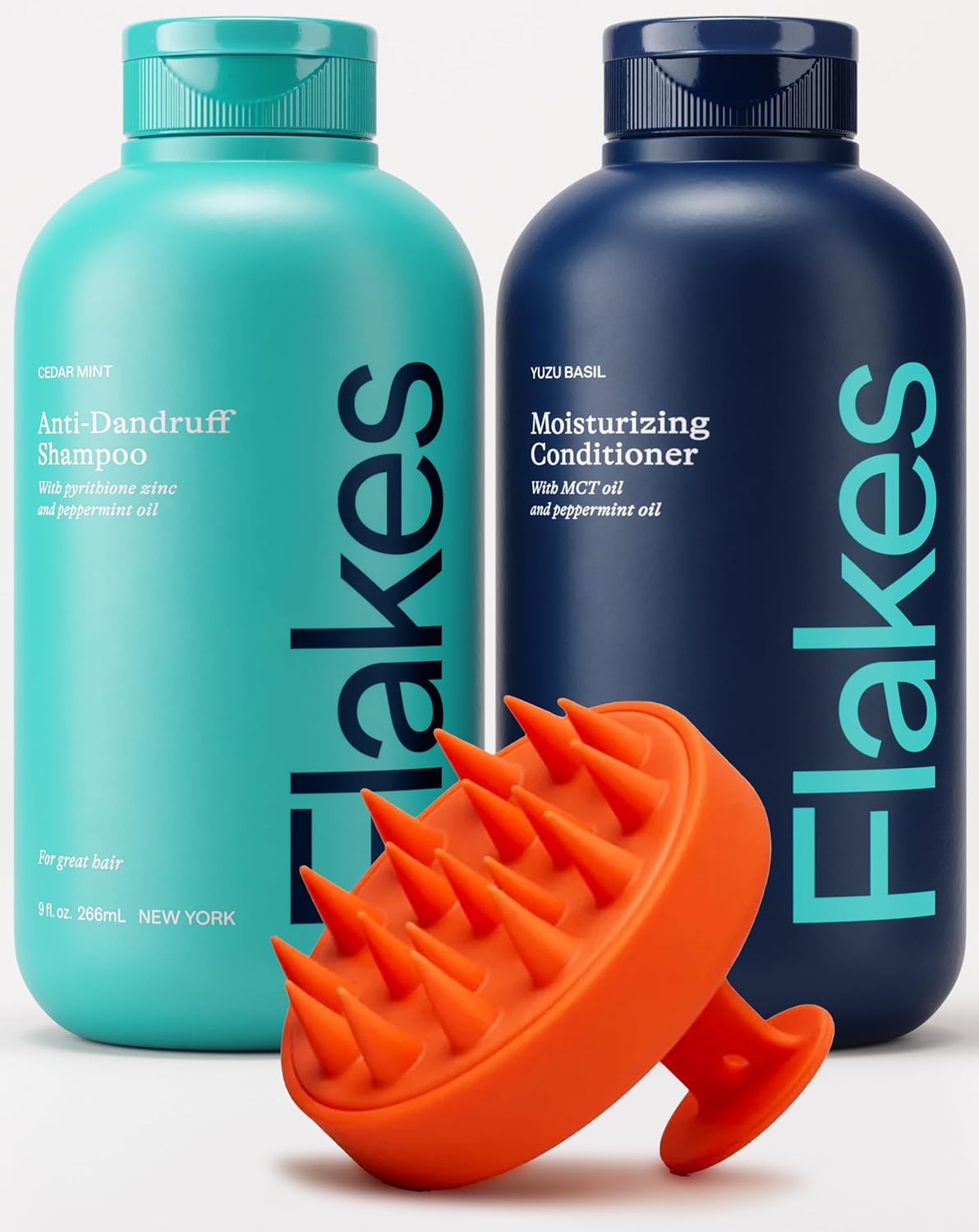 Flakes Anti Dandruff Shampoo and Conditioner Set for Men