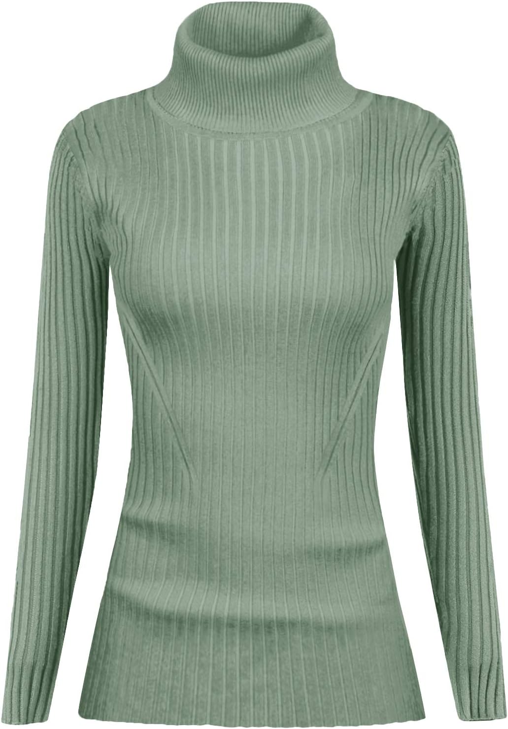 v28 Turtleneck Ribbed Sweaters for Women - Cute and Sexy Style