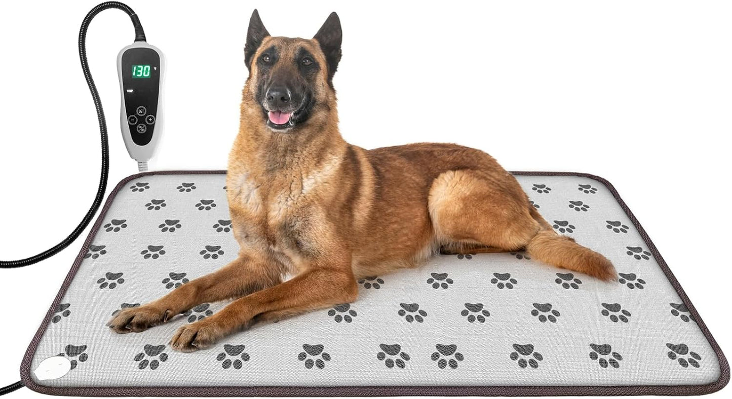 Extra Large Dog Heating Pad with Smart Thermostat for Pets