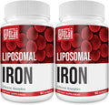 Liposomal Fe Iron Supplement 65 mg for Women & Men - Gentle Absorption