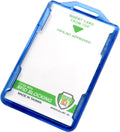 SPECIALIST ID RFID Blocking Badge Holder 10 Pack - Dual Card Protector