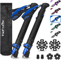 TheFitLife Lightweight Trekking Poles for Extra-Long Comfort