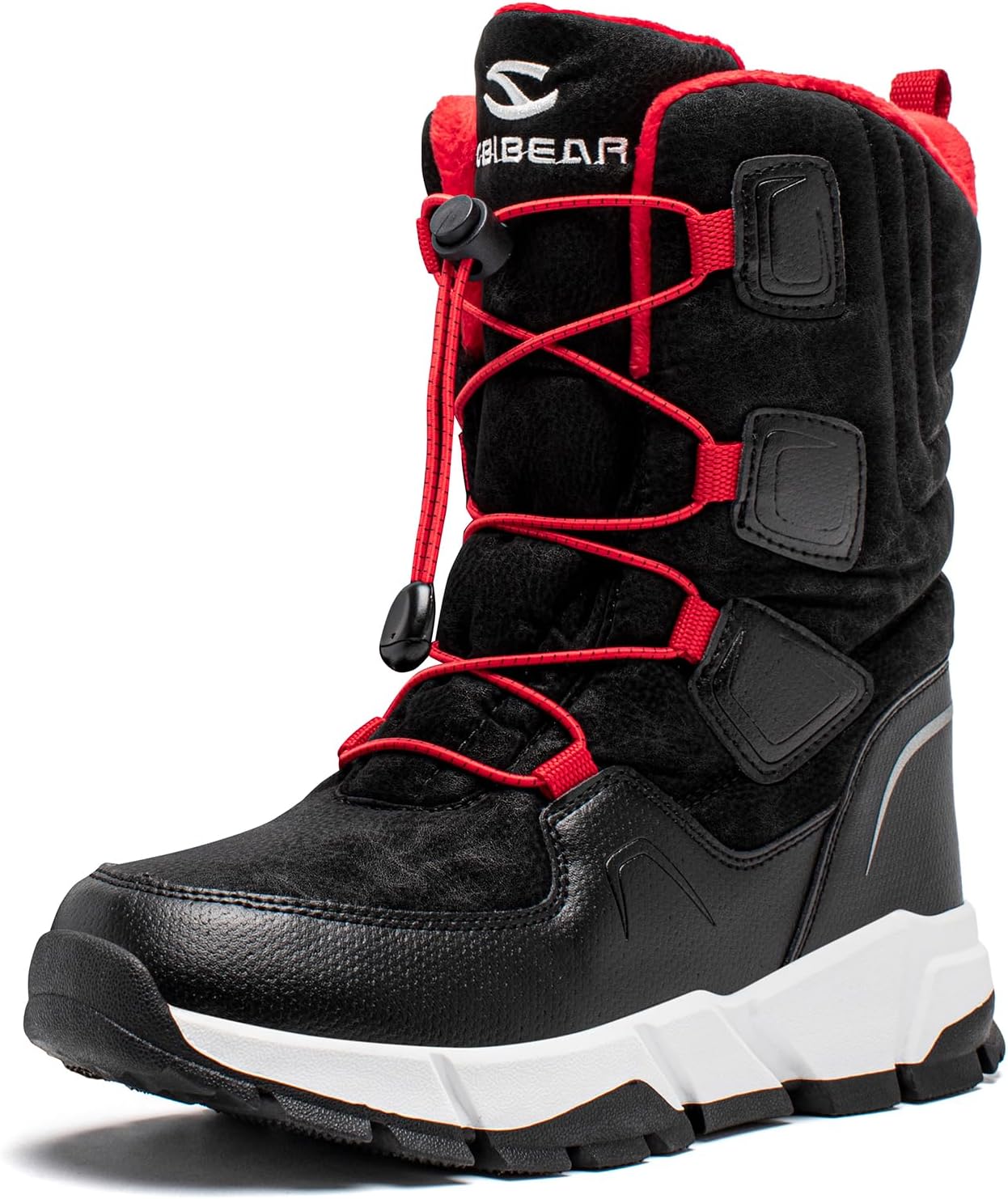 HOBIBEAR Kids Snow Boots for Boys and Girls - Waterproof Warmth