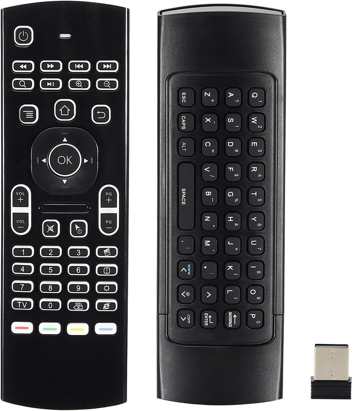 MX3 Air Mouse Remote: Backlit, Wireless, 3-Gyro Sensor