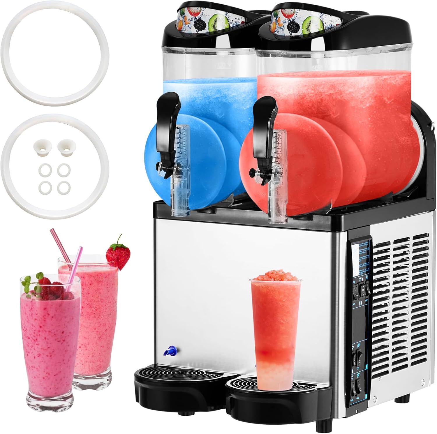 PioneerWorks Slushy Machine - 24L Capacity!