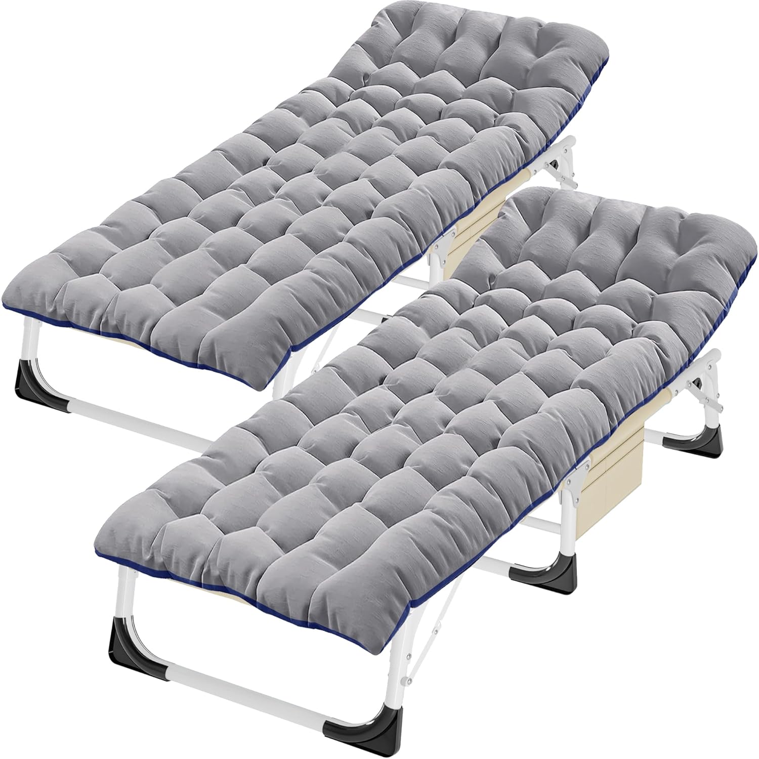 ABORON Folding Camping Cot for Adults with Heavy Duty Design