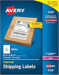 Avery 200 White Half Sheet Shipping Address Labels - TrueBlock