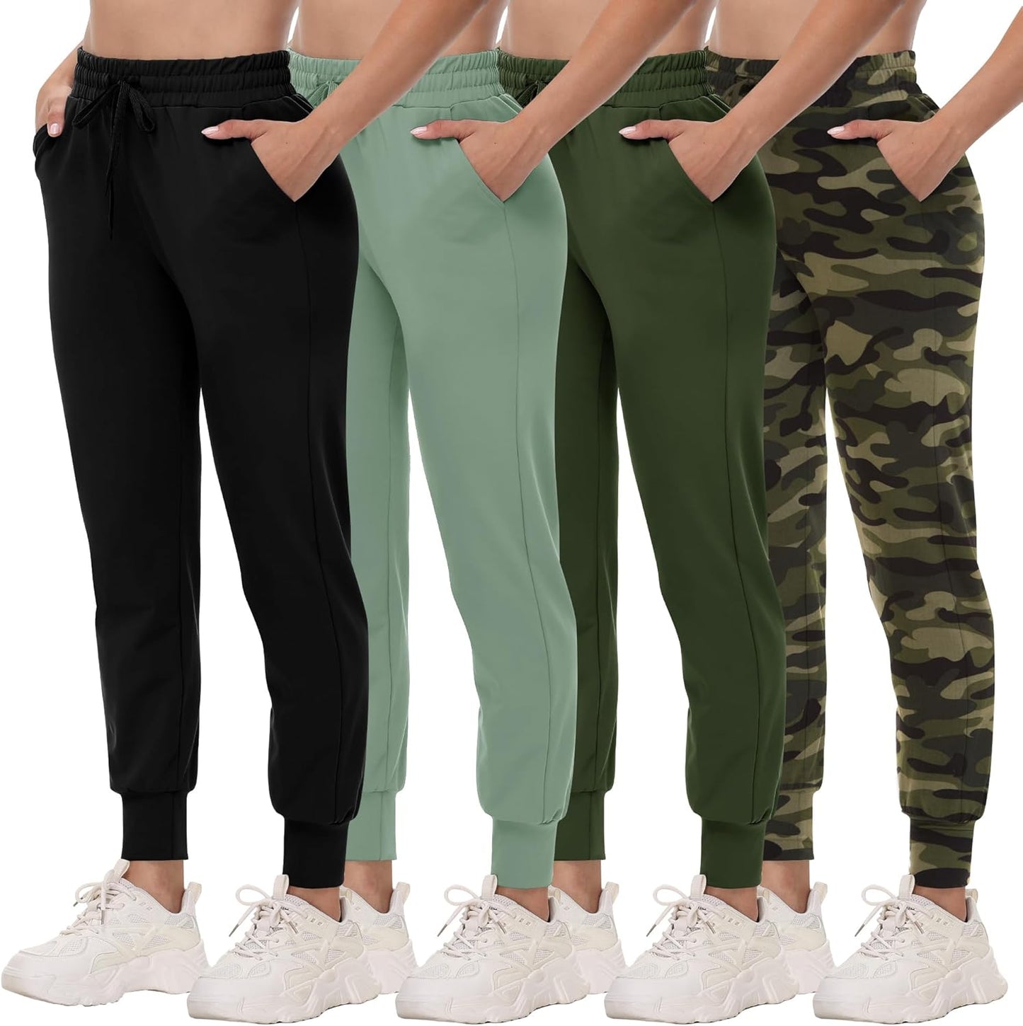 Comfortable Lightweight Joggers for Women with Pockets