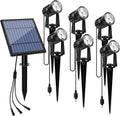 APONUO Metal Outdoor Solar Landscape Lights for Your Yard