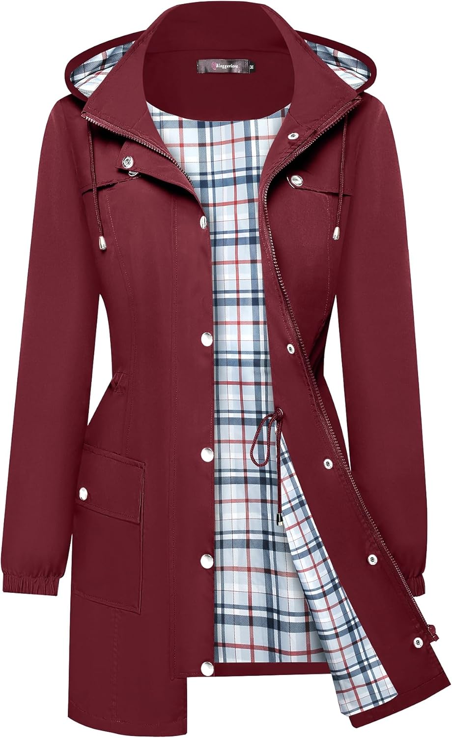 Bloggerlove Lightweight Rain Jacket for Women - Stylish & Functional