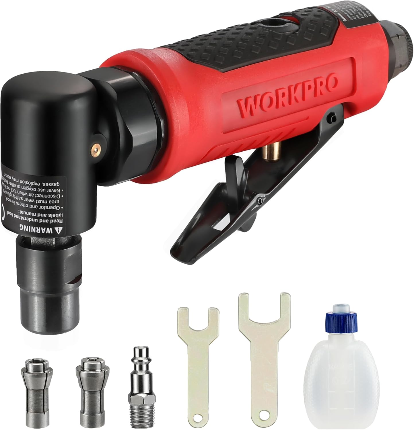 WORKPRO Air Angle Die Grinder for Precision Grinding Tasks