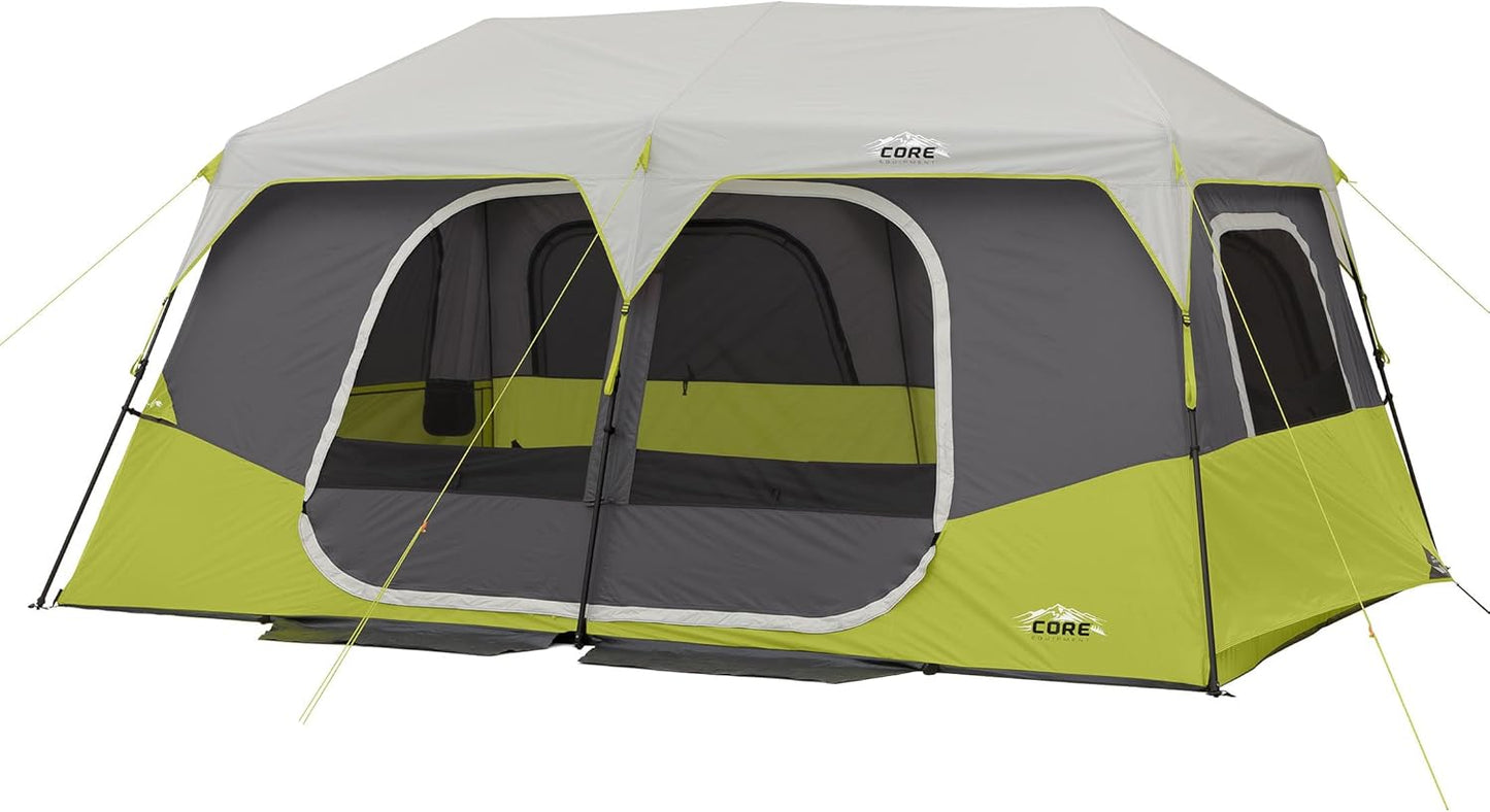 CORE Instant Cabin Tents for Family Camping - Spacious & Durable