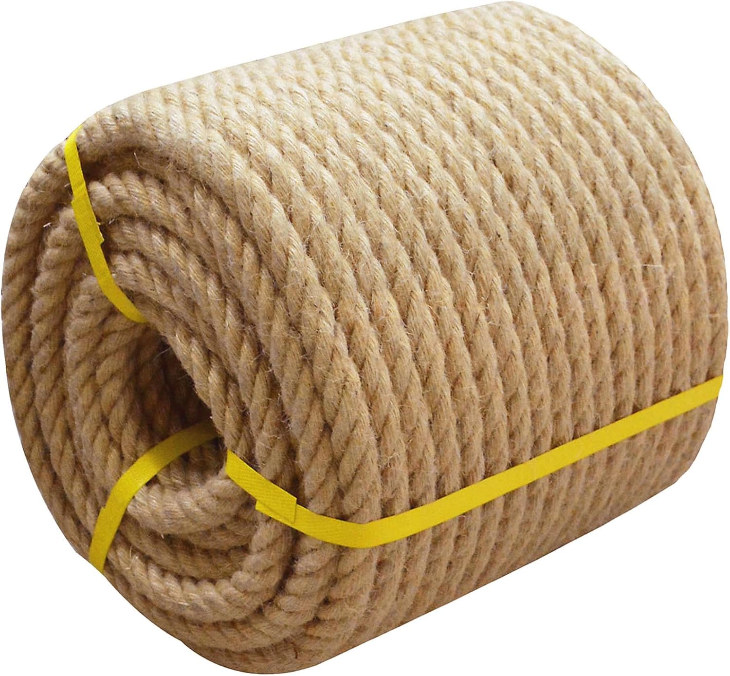Natural Hemp Rope 3/4 Inch x 200 Feet for Crafts and Decor