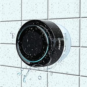 HAISSKY Bluetooth Shower Speakers - Portable Waterproof Sound