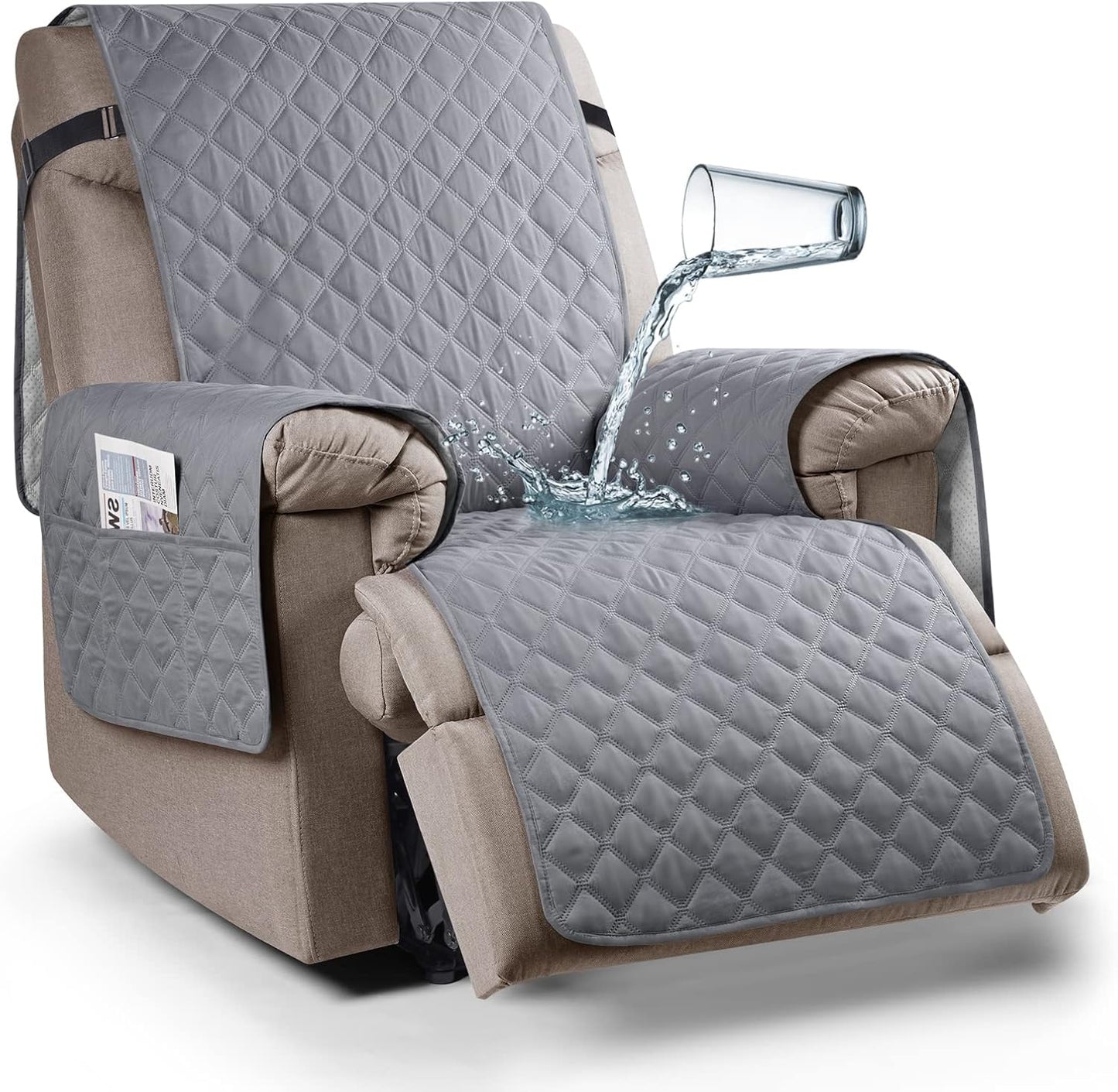 100% Waterproof Recliner Chair Cover for Kids and Pets