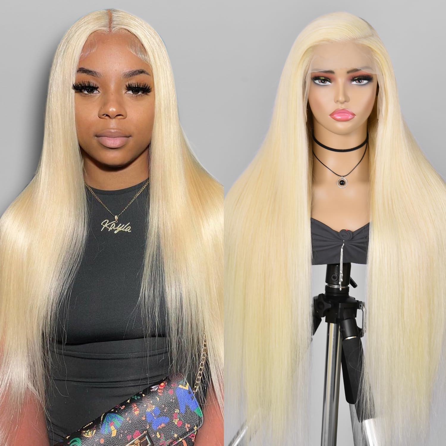 613 Lace Front Wig Human Hair 13x6 Transparent Lace Straight