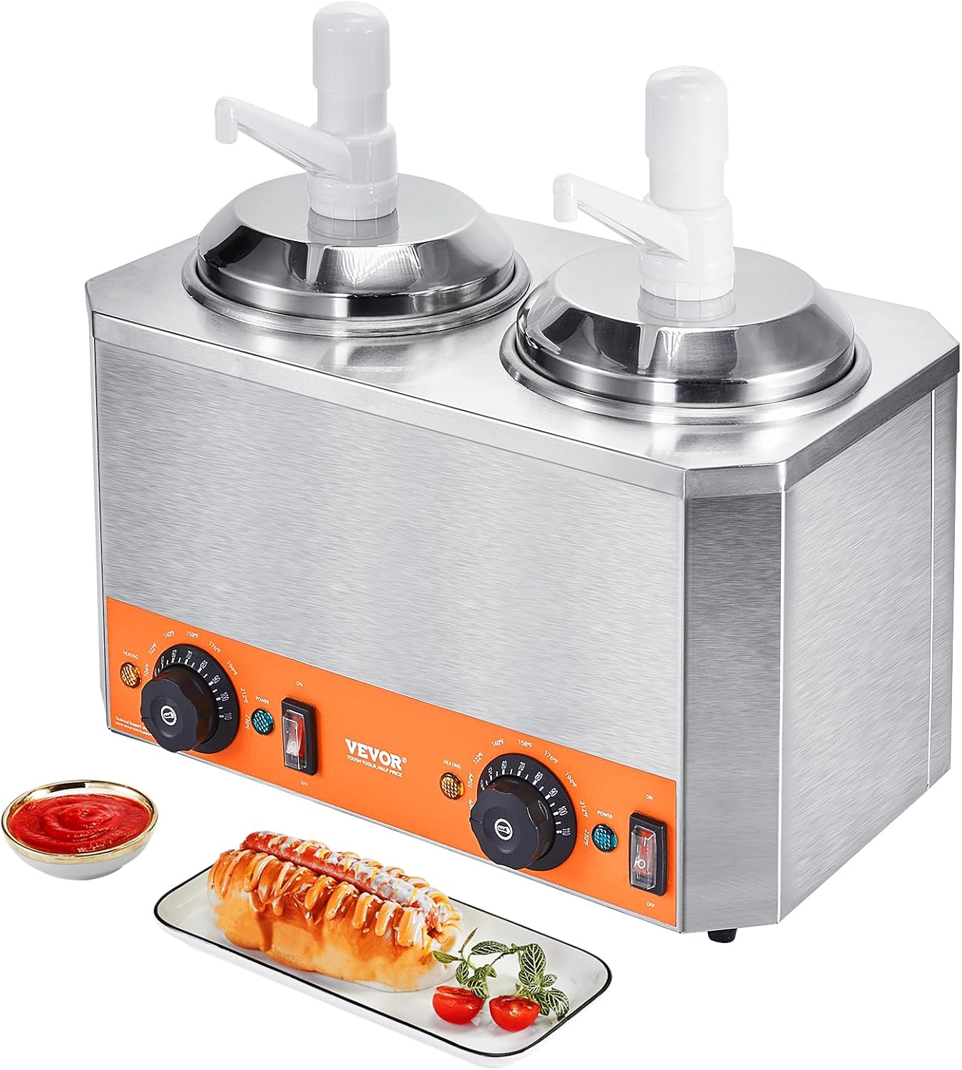 VEVOR Electric Cheese Dispenser for Hot Fudge and Sauces