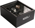 Modern 6-Slot Watch Box with Aluminum Handle