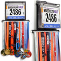 Race BibFOLIO Plus Race Bib Holder and Medal Hanger - Display Rack