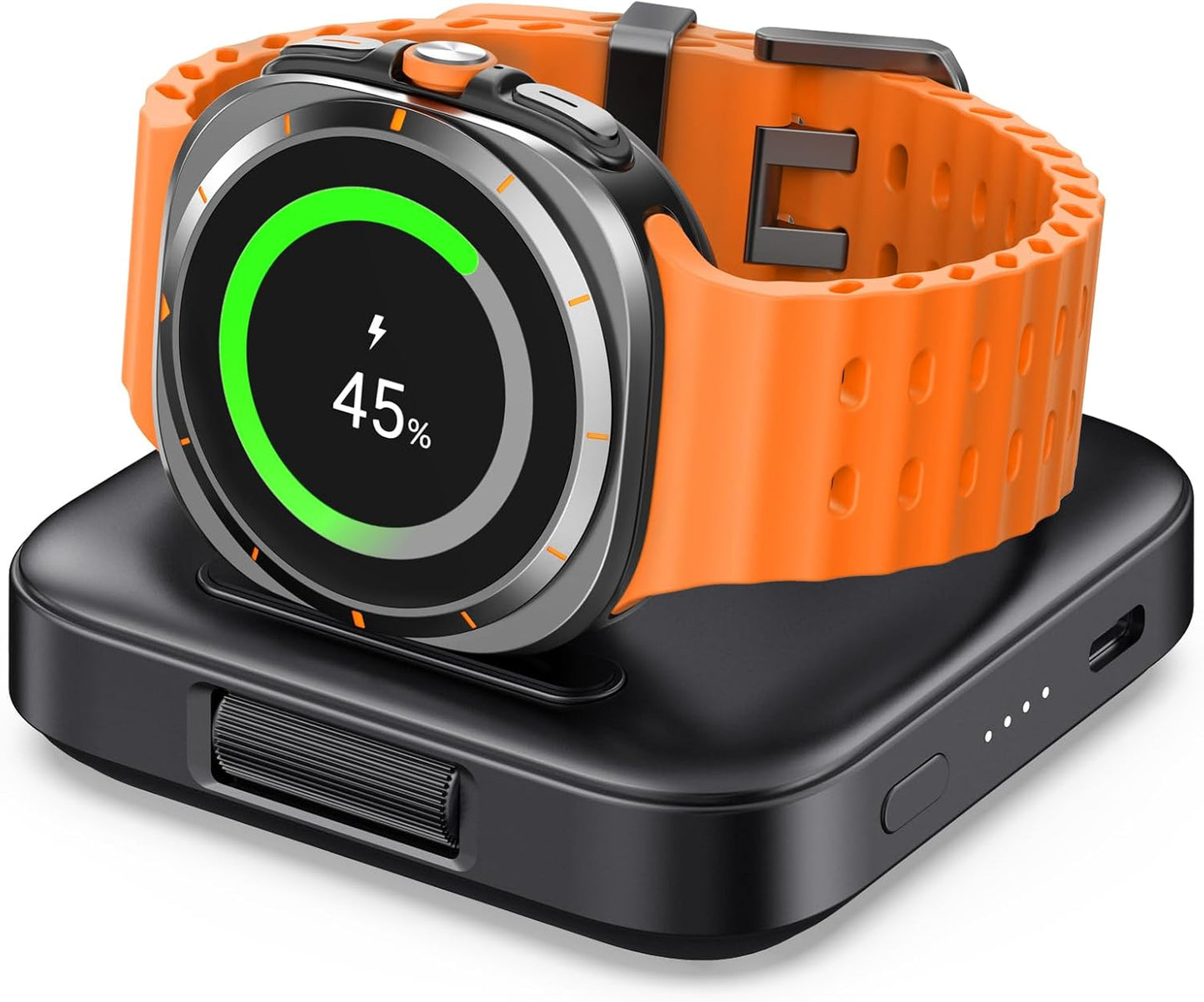 SwanScout Portable Wireless Watch Charger - Power on the Go!