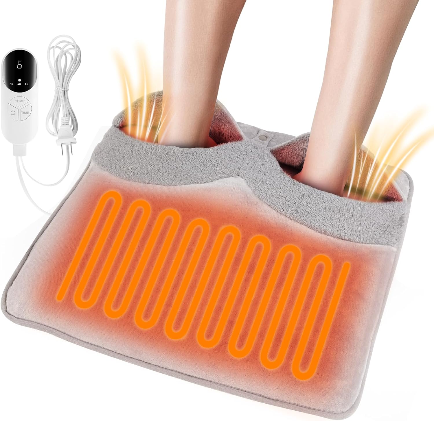 Electric Heated Foot Warmers for Men and Women with Fast Heating