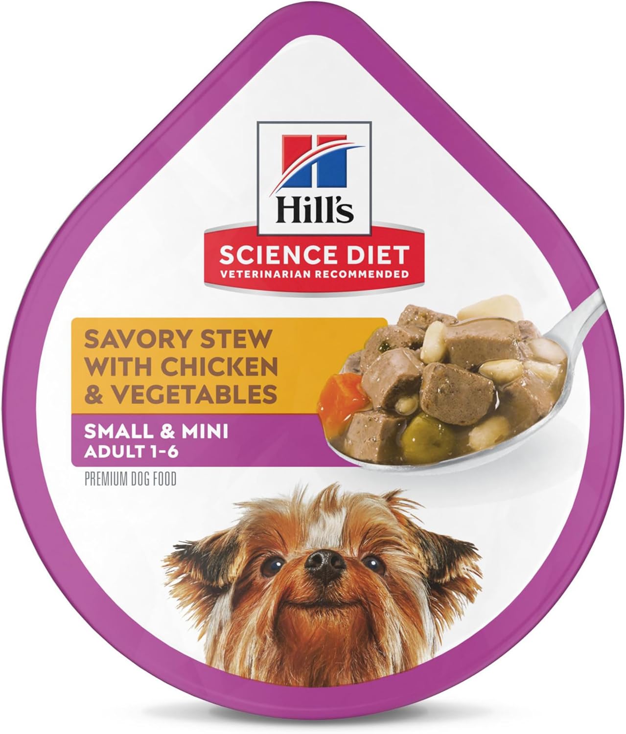 Hill's Science Diet Small & Mini Wet Dog Food, Chicken & Veggies