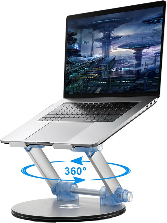 360 Swivel Laptop Stand: Ergonomic & Adjustable