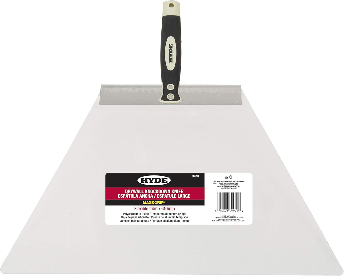 Hyde Tools 9998 24-Inch Acrylic Knockdown Knife for Texturing