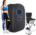 Portable Home Sauna with Remote Control & Adjustable Steamer - Relax Anywhere!