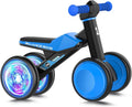 Colorful Lighting Baby Balance Bike Toys for 1 Year Old Boys - Fun